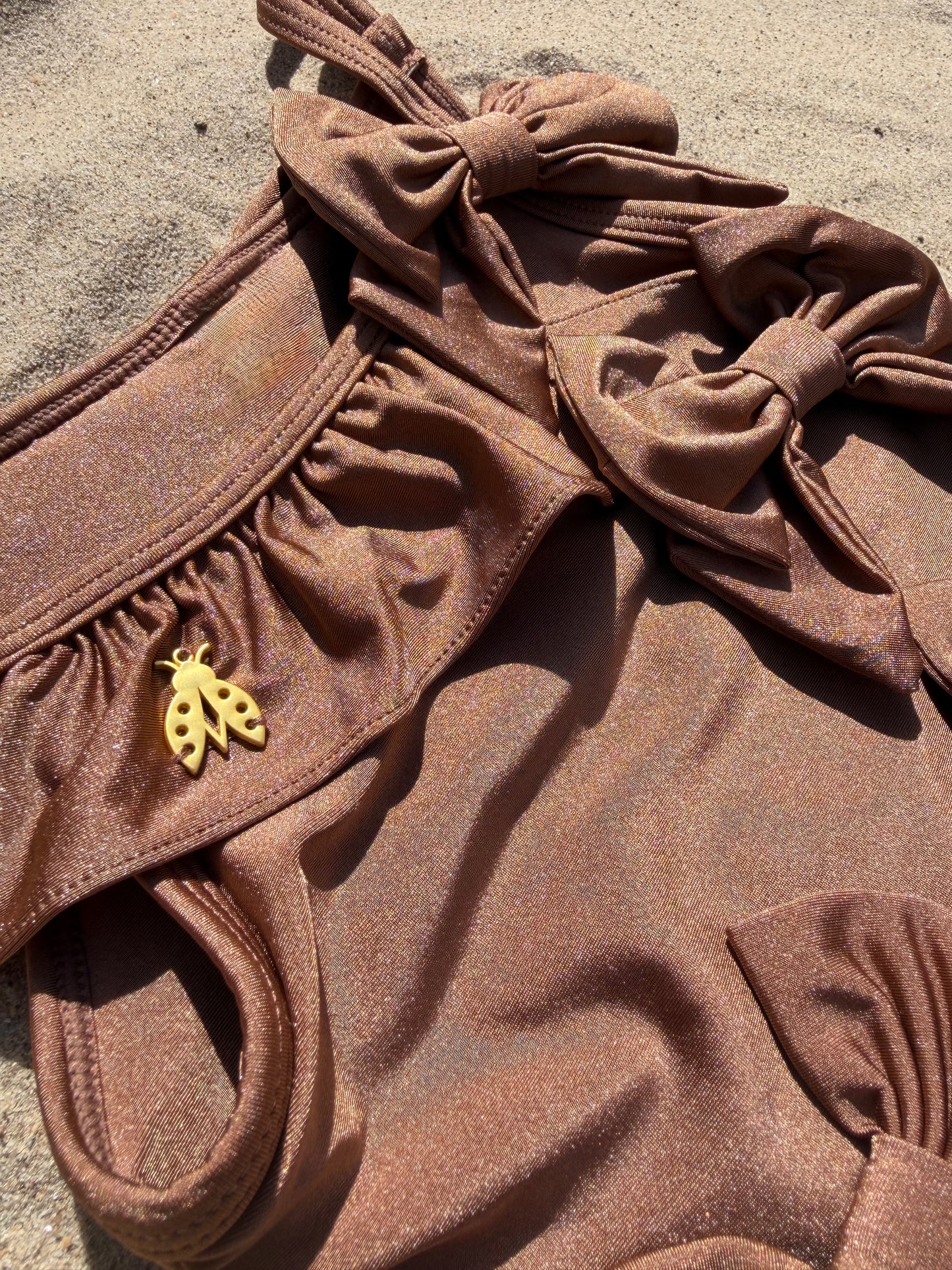 Allura – Luxe One Shoulder Bow Swimsuit