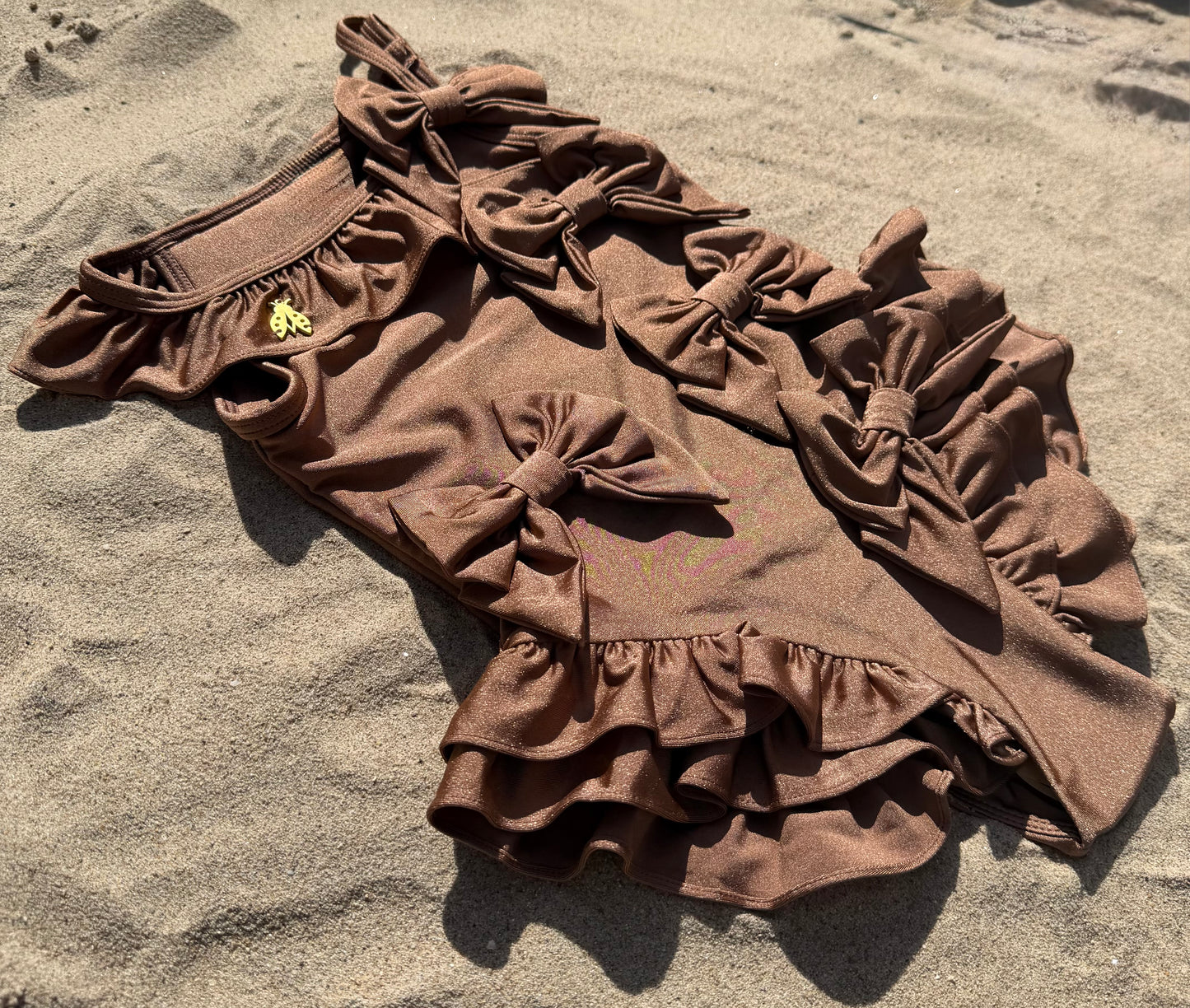 Allura – Luxe One Shoulder Bow Swimsuit