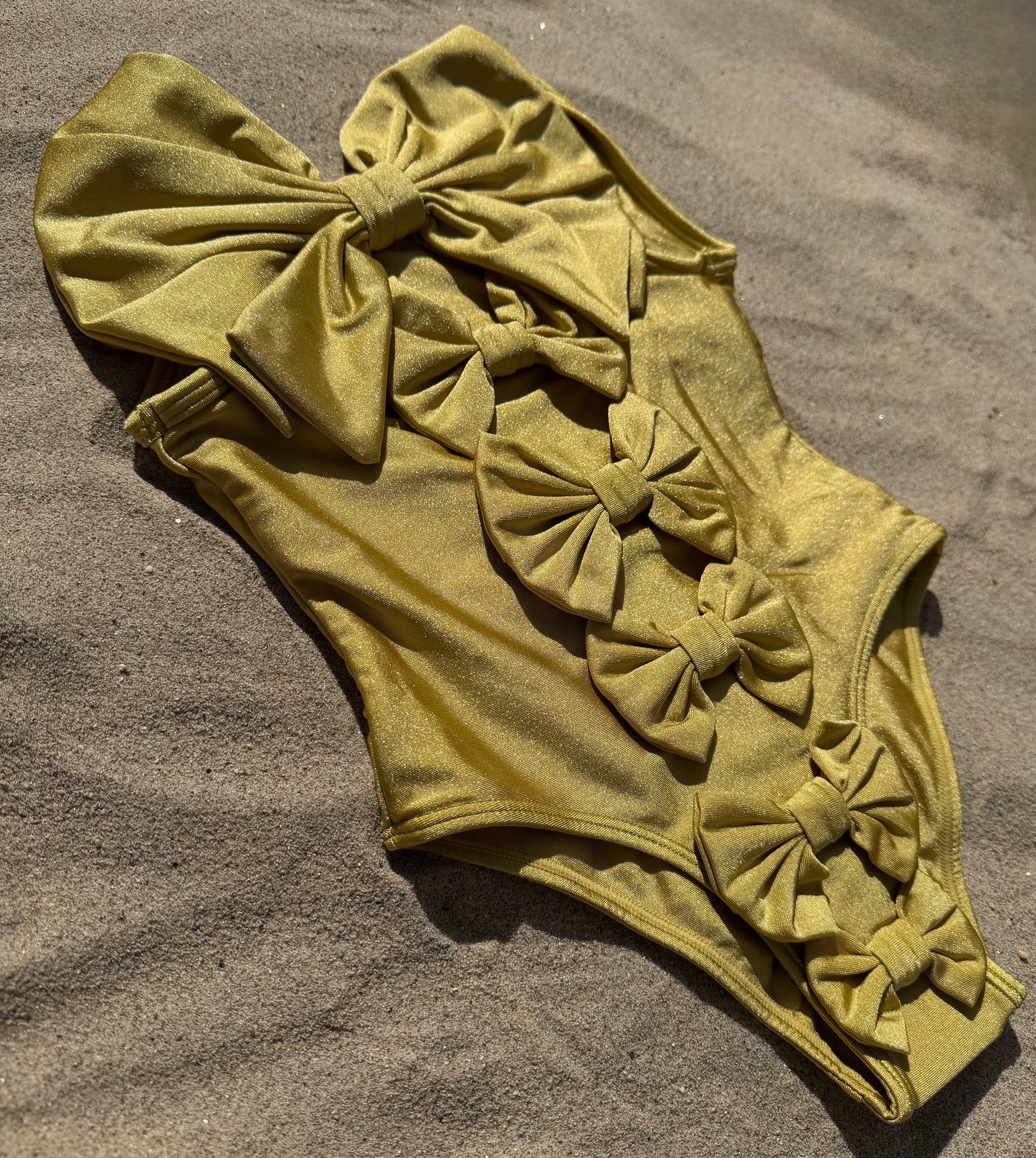 Emerald – Luxe Couture Bow Swimsuit
